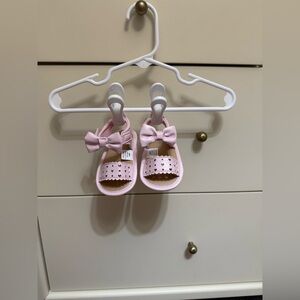 Pink Bow Kids Sandals